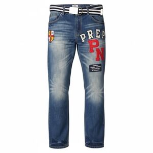 Parish Nation Patchwork Y2K Jeans Men's 38x32